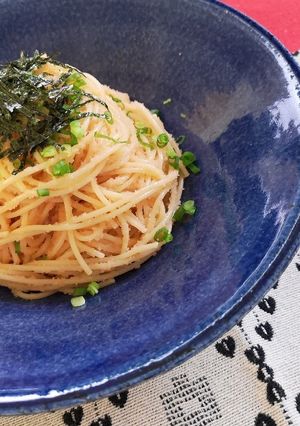 バター醤油香る✨簡単美味♥和風たらこスパ-レシピのメイン写真