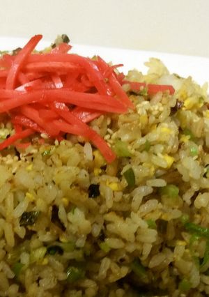 いぶりがっこ炒飯-レシピのメイン写真