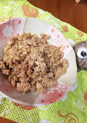 生姜が香る鶏そぼろ-レシピのメイン写真