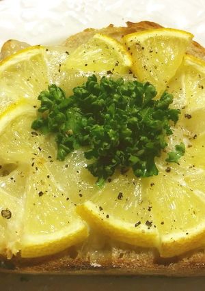 レモンチーズトースト-レシピのメイン写真