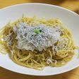 しらすの和風ペペロンチーノ
