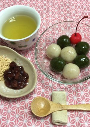 ２色団子-レシピのメイン写真