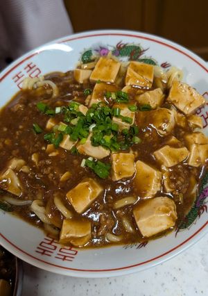 レンジで完成！町中華屋さんの麻婆まぜそば-レシピのメイン写真
