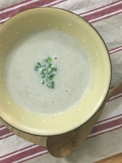 ごぼうと山芋の豆乳ポタージュ-レシピのメイン写真