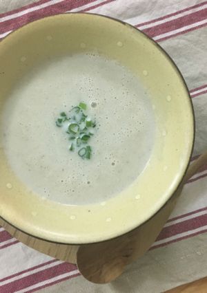 ごぼうと山芋の豆乳ポタージュ-レシピのメイン写真
