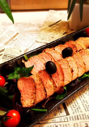 豚ヒレ肉のローストポーク♡フライパンで♡-レシピのメイン写真