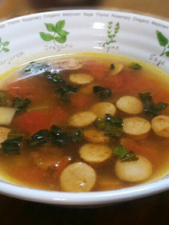 野菜くずを活用したカレー風ミネストローネ-レシピのメイン写真