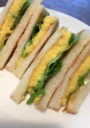 新食感！ホワッホワ♫たまごサンド☆-レシピのメイン写真