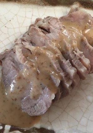 母レシピ：茹で豚の辛子みそ-レシピのメイン写真