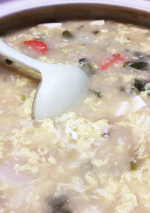 我が家の七草粥は味噌おじや-レシピのメイン写真
