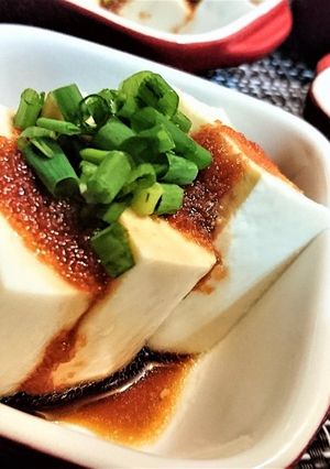 超速１分★ピリ旨【ごま醤油明太子の冷奴】-レシピのメイン写真