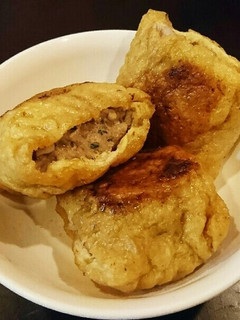 かぶり付け!油揚げでジューシー餃子-レシピのメイン写真