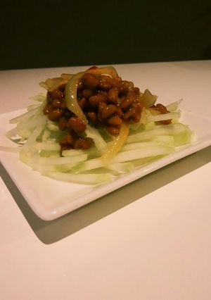 納豆ドレッシングの大根サラダ-レシピのメイン写真