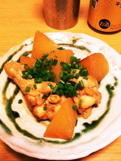 手羽先と大根のこってり煮-レシピのメイン写真