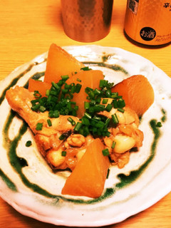 手羽先と大根のこってり煮-レシピのメイン写真