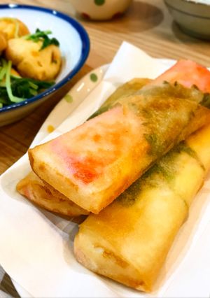こーすりゃ食べる!!かまぼこ春巻き-レシピのメイン写真