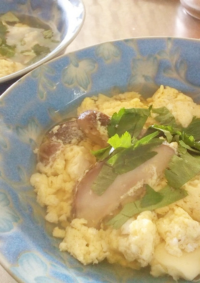 冷凍豆腐の茶碗蒸し☆秘策アリ？！(๑´ڡ-レシピのメイン写真