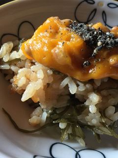 納豆とかぼちゃペーストのご飯-レシピのメイン写真