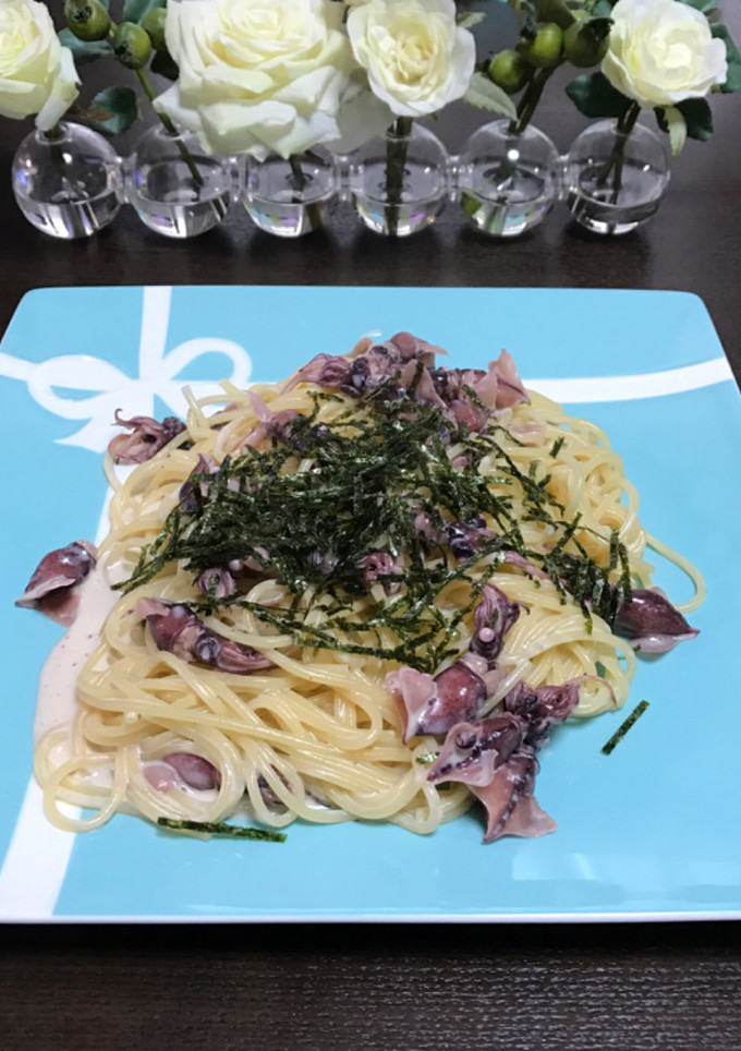 ランチに♡ホタルイカのクリームパスタ-レシピのメイン写真