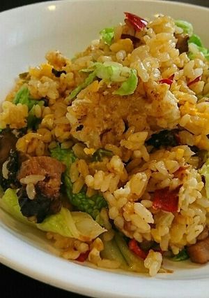 白菜たっぷり！ヘルシー炒飯-レシピのメイン写真