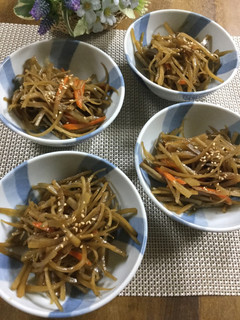 基本のきんぴらごぼう-レシピのメイン写真