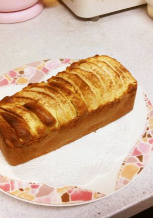 簡単リンゴと小豆のパウンドケーキ！-レシピのメイン写真