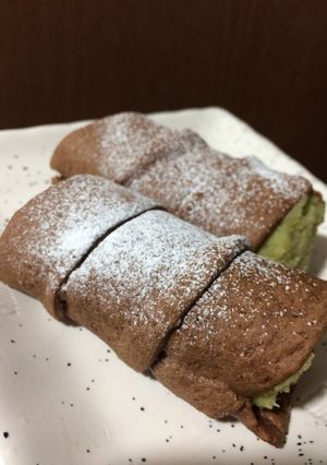 スイートポテトinチョココルネ-レシピのメイン写真