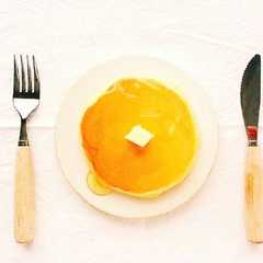 分厚いホットケーキ-レシピのメイン写真