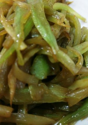 ブロッコリーの茎のきんぴら-レシピのメイン写真