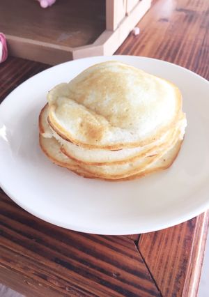 メレンゲでパンケーキ(*´꒳`*)-レシピのメイン写真