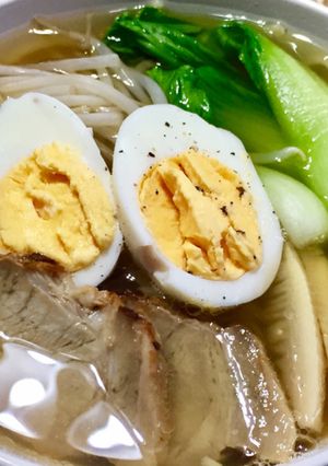 簡単☆スパゲティで本格ラーメン-レシピのメイン写真