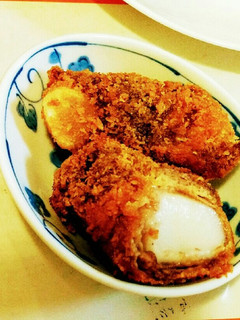 お餅の肉巻きフライ-レシピのメイン写真