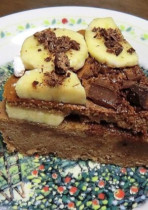 小学生と作る、チョコバナナホールケーキ-レシピのメイン写真