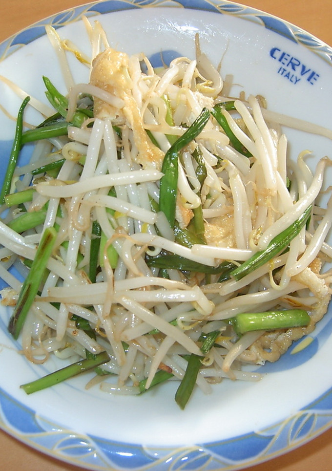 もやしと油揚げの炒め物-レシピのメイン写真