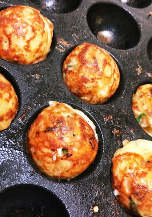外はカリ♡中身トロトロたこ焼き-レシピのメイン写真