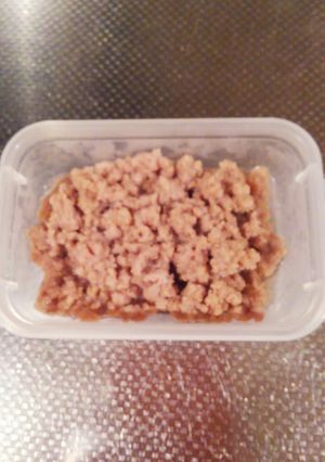 余った挽き肉で簡単レンジでそぼろ-レシピのメイン写真