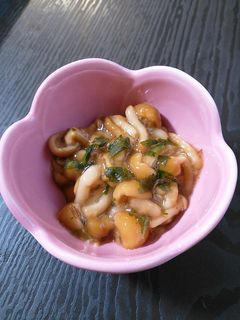 なめこの梅肉和え☆旅館の朝食風-レシピのメイン写真