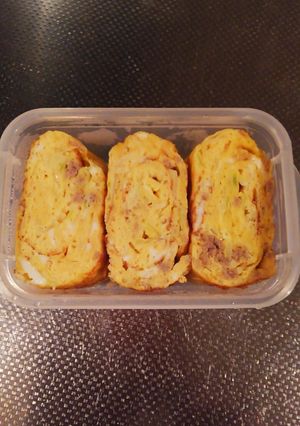 そぼろとねぎのたまごやき-レシピのメイン写真