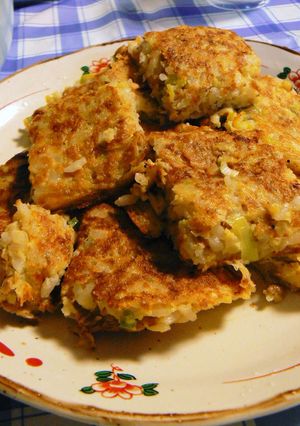 ふわふわ♡納豆お焼き-レシピのメイン写真