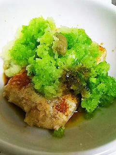 柚子胡椒味☆辛味餅(大根おろし餅)-レシピのメイン写真