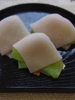 春のういろう菓子「梅重ね」-レシピのメイン写真
