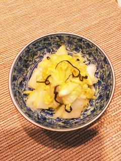 簡単!漬け込んだ仕上げのゆず白菜の漬け物-レシピのメイン写真