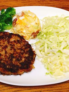レンコン入りハンバーグ-レシピのメイン写真