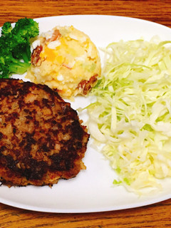 レンコン入りハンバーグ-レシピのメイン写真
