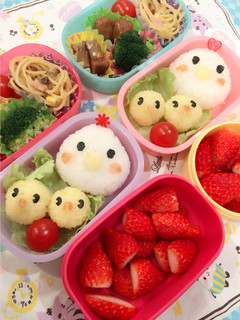 簡単酉年弁当♡-レシピのメイン写真