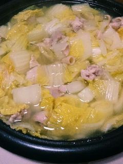 鶏肉と白菜の☆シンプル鍋-レシピのメイン写真