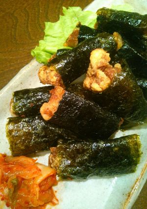鶏唐のり巻-レシピのメイン写真