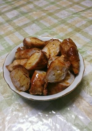 シンプル！シャキシャキ長芋の豚肉巻き☆-レシピのメイン写真