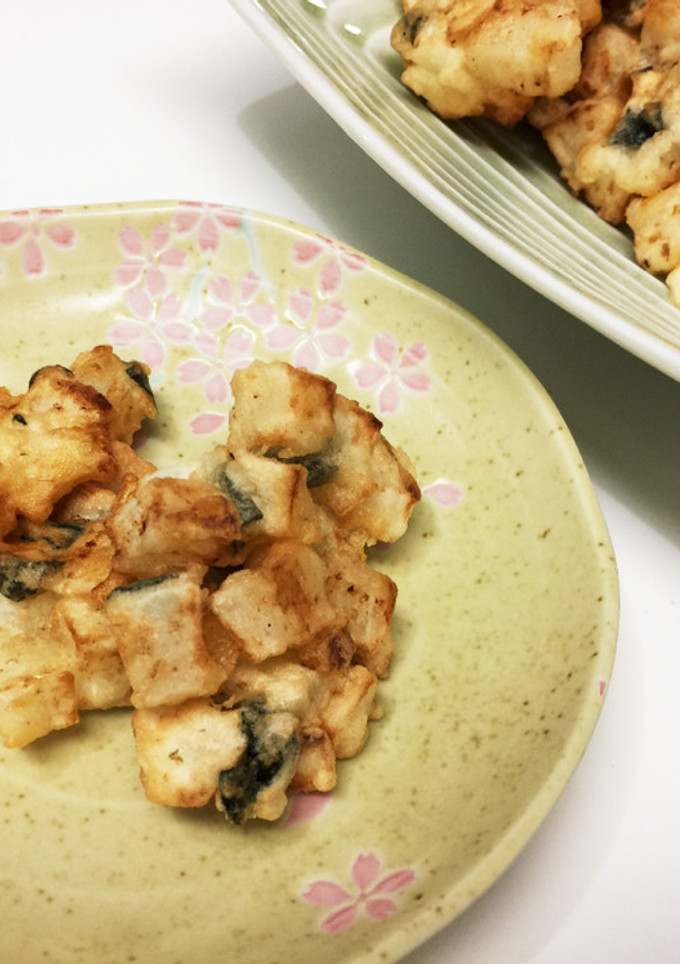 山芋と海苔のかき揚げ！サクッとホクっと！-レシピのメイン写真