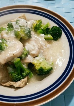 減塩！胸肉とブロッコリーの中華風餡掛け-レシピのメイン写真